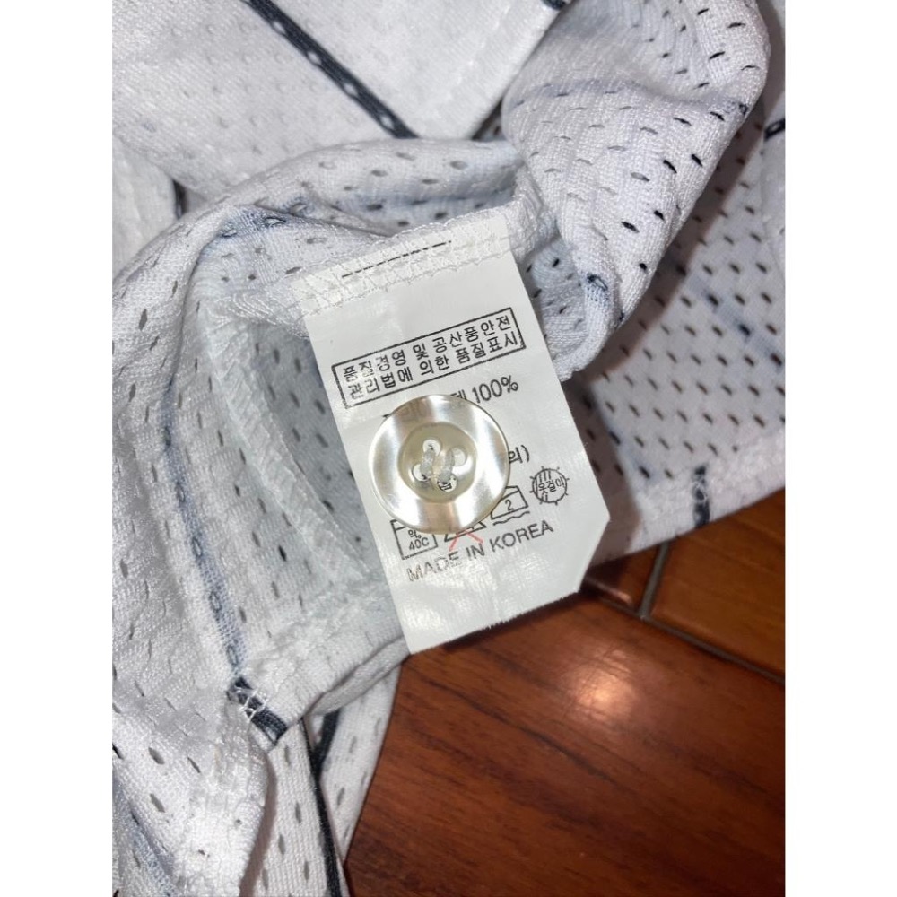 韓國職棒 KBO 釜山樂天巨人 電繡 復古主場 應援球衣 M (罩衫 刺繡 韓職  南韓 棒球 壘球 棒壘 NEPOS)-細節圖7