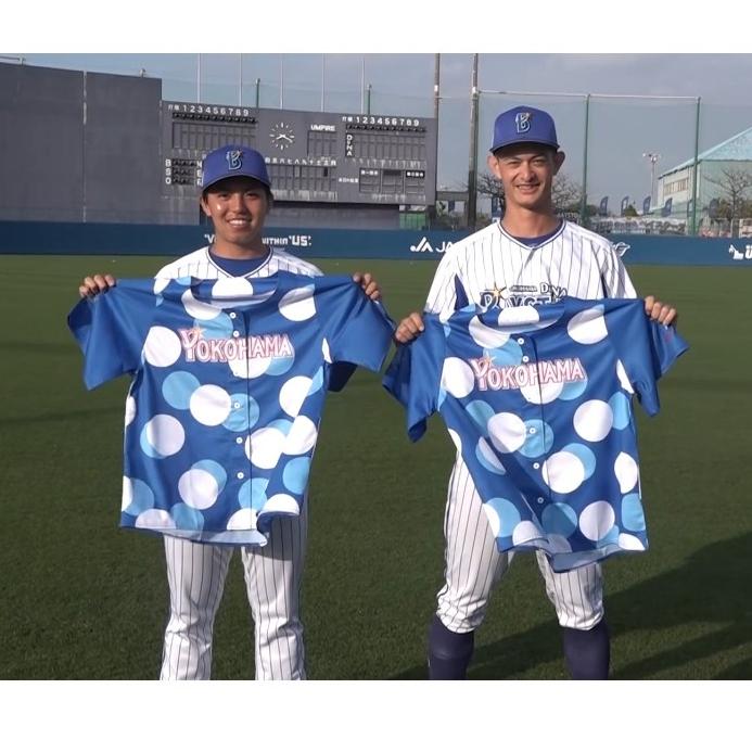 （出清）日本職棒 橫濱灣星 2018 女孩 應援球衣 (罩衫 DeNA NPB 男友衣 棒球 海灣之星)-細節圖4