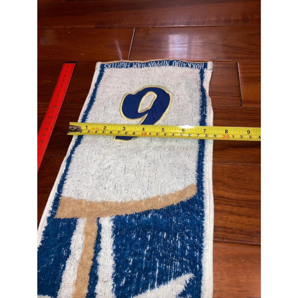 MIZUNO 日本製 日本職棒 火腿鬥士 電繡 #6中田翔 應援毛巾 (運動 NPB 棒球 壘球 棒壘 刺繡 美津濃)-細節圖5