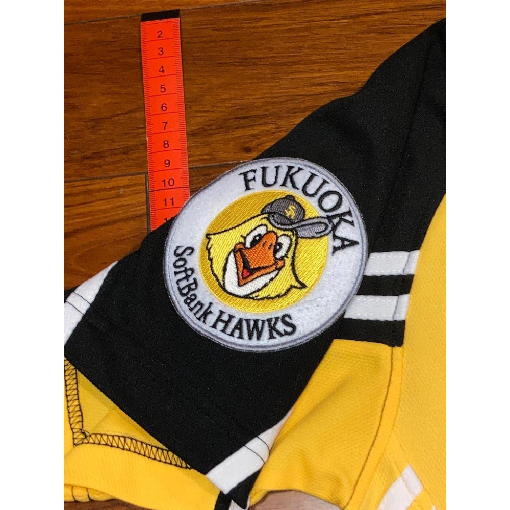 日本職棒 軟銀鷹 2006 鷹之祭典 應援球衣 S、L (罩衫 日職 NPB 棒球 壘球 棒壘 電繡臂章 小尺寸)-細節圖5