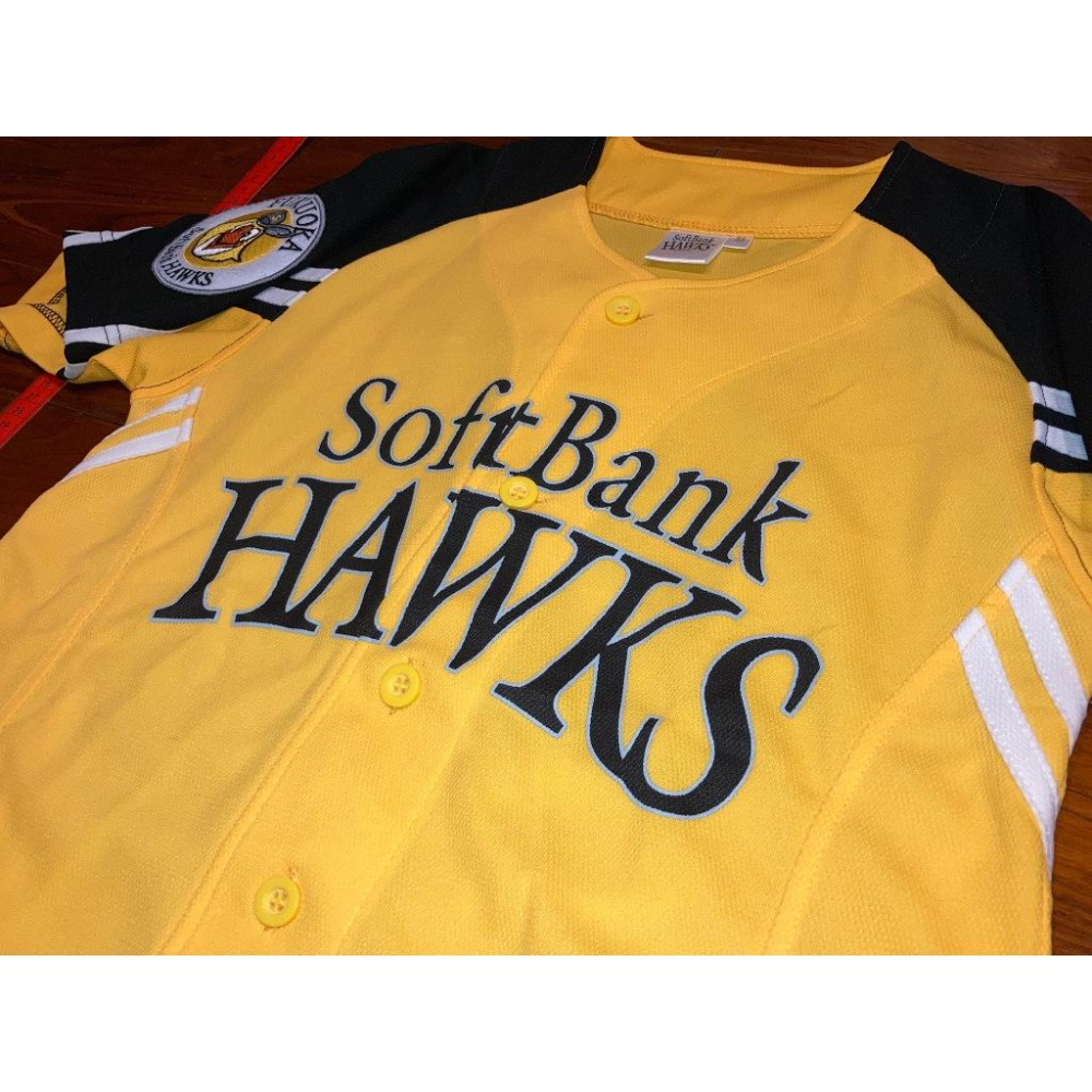 日本職棒 軟銀鷹 2006 鷹之祭典 應援球衣 S、L (罩衫 日職 NPB 棒球 壘球 棒壘 電繡臂章 小尺寸)-細節圖6