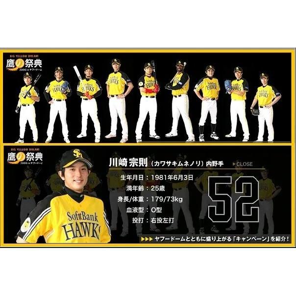 日本職棒 軟銀鷹 2006 鷹之祭典 應援球衣 S、L (罩衫 日職 NPB 棒球 壘球 棒壘 電繡臂章 小尺寸)-細節圖8
