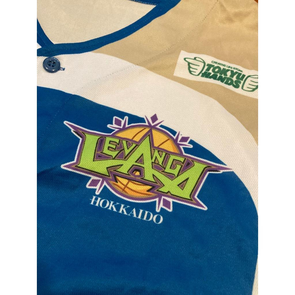 火腿鬥士 2018 日本職籃 LEVANGA北海道隊 聯名 應援球衣(罩衫 職棒 NPB 棒球 B.LEAGUE B聯盟-細節圖4