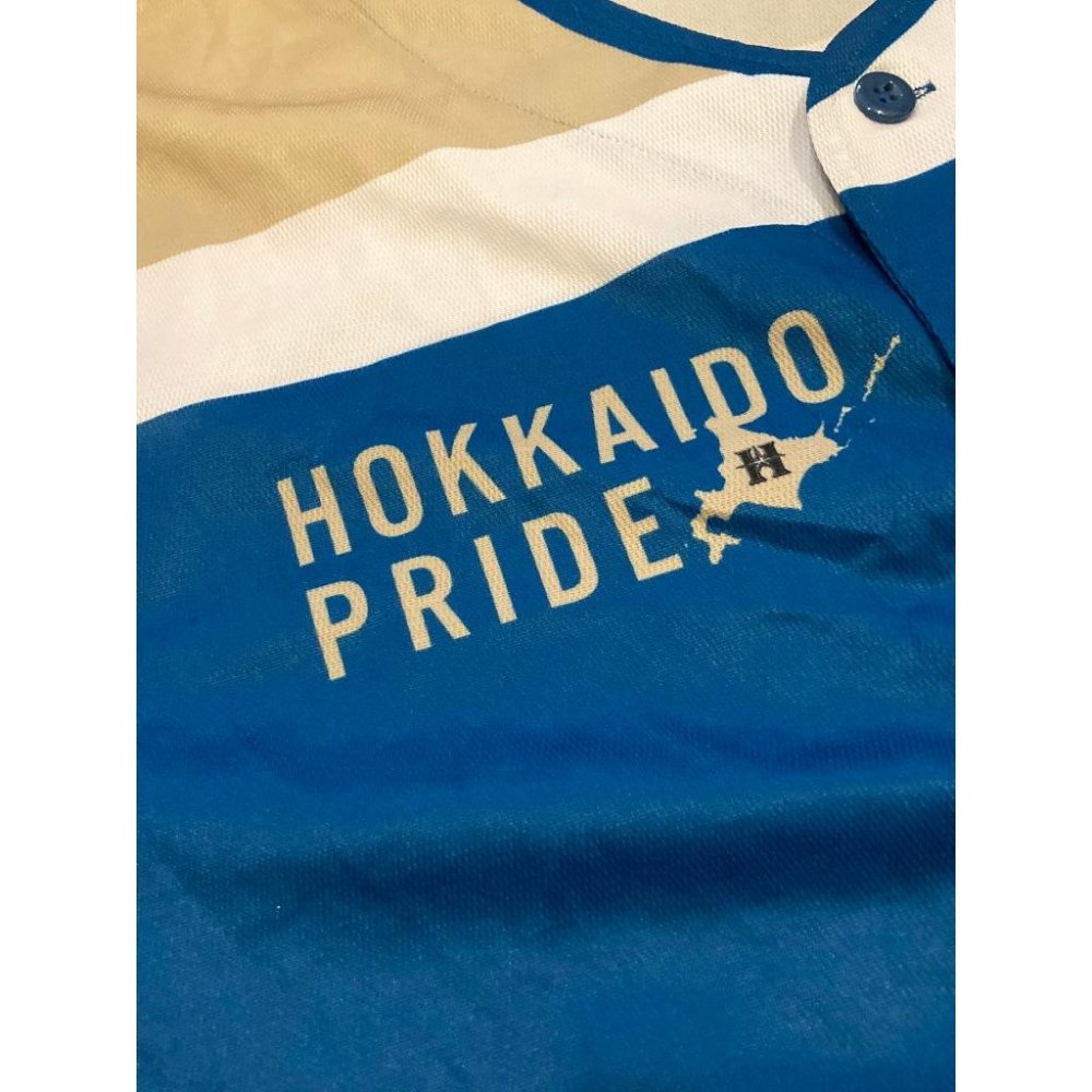 火腿鬥士 2018 日本職籃 LEVANGA北海道隊 聯名 應援球衣(罩衫 職棒 NPB 棒球 B.LEAGUE B聯盟-細節圖5