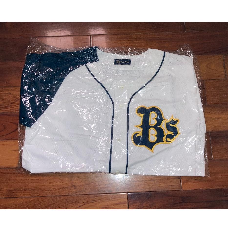 全新 日本職棒 歐力士猛牛 全電繡 會員限定 復古球衣 (罩衫 日職 NPB 棒球 棒壘 刺繡 網眼 近鐵 大阪)-細節圖4