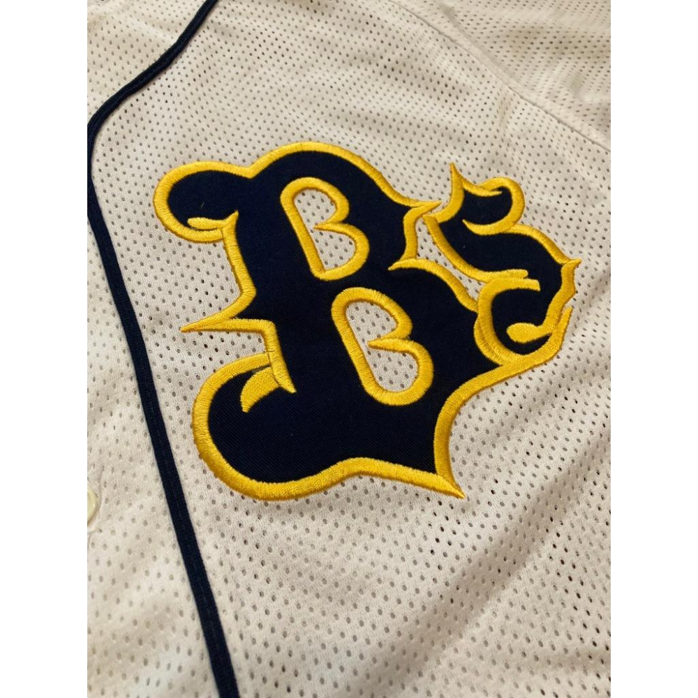 全新 日本職棒 歐力士猛牛 全電繡 會員限定 復古球衣 (罩衫 日職 NPB 棒球 棒壘 刺繡 網眼 近鐵 大阪)-細節圖5