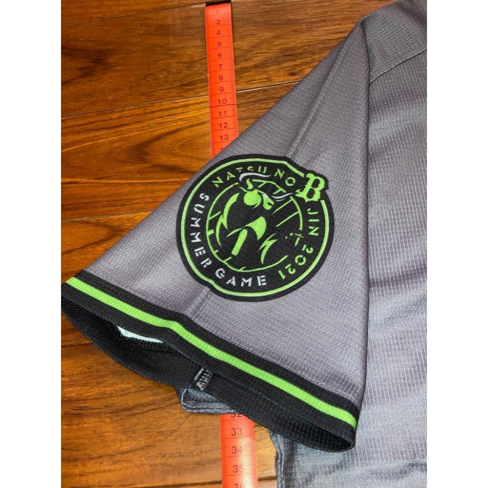 日本職棒 歐力士猛牛 2021 大阪夏之陣 應援球衣 L (罩衫 日職 NPB 棒球 壘球 棒壘 descente)-細節圖5