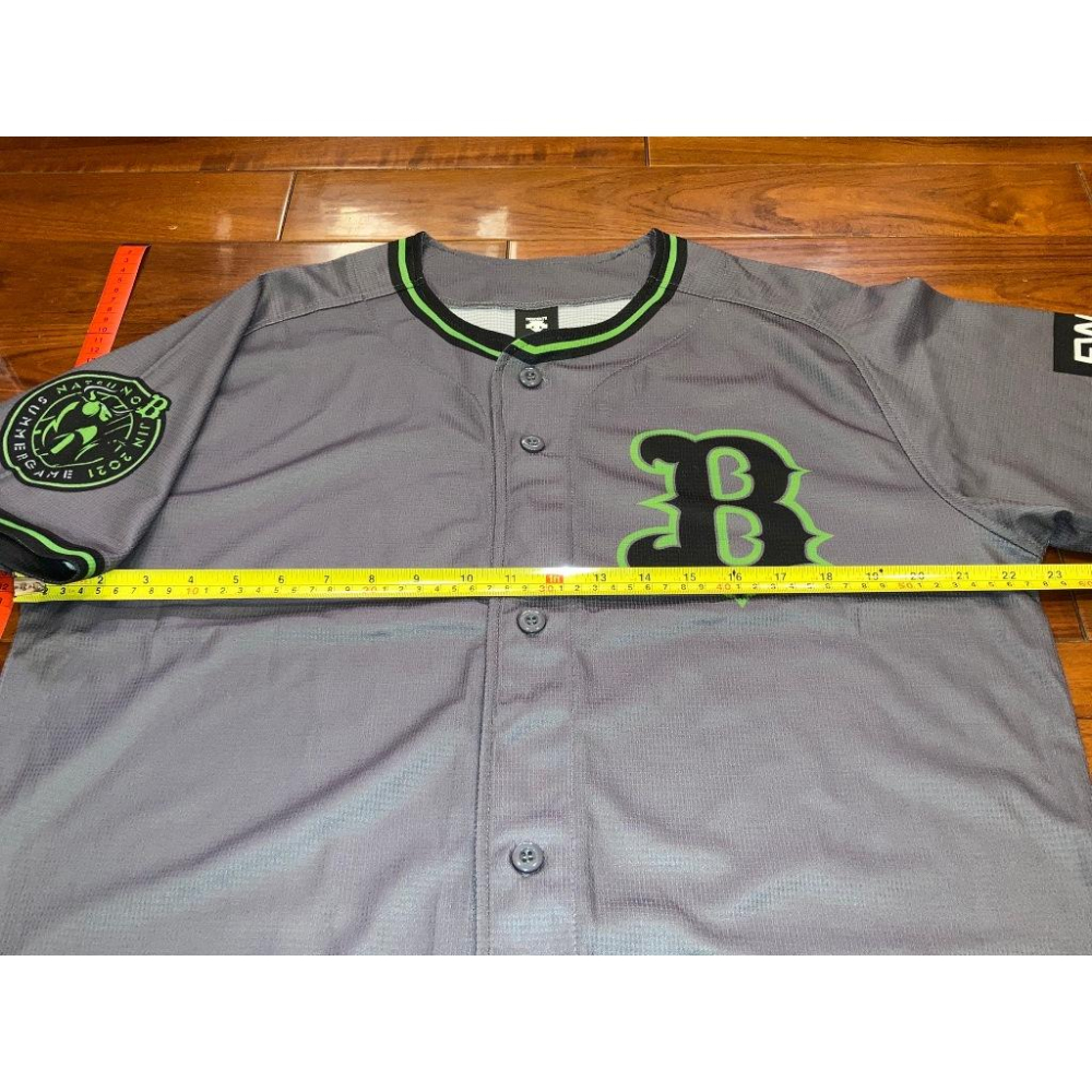 日本職棒 歐力士猛牛 2021 大阪夏之陣 應援球衣 L (罩衫 日職 NPB 棒球 壘球 棒壘 descente)-細節圖9