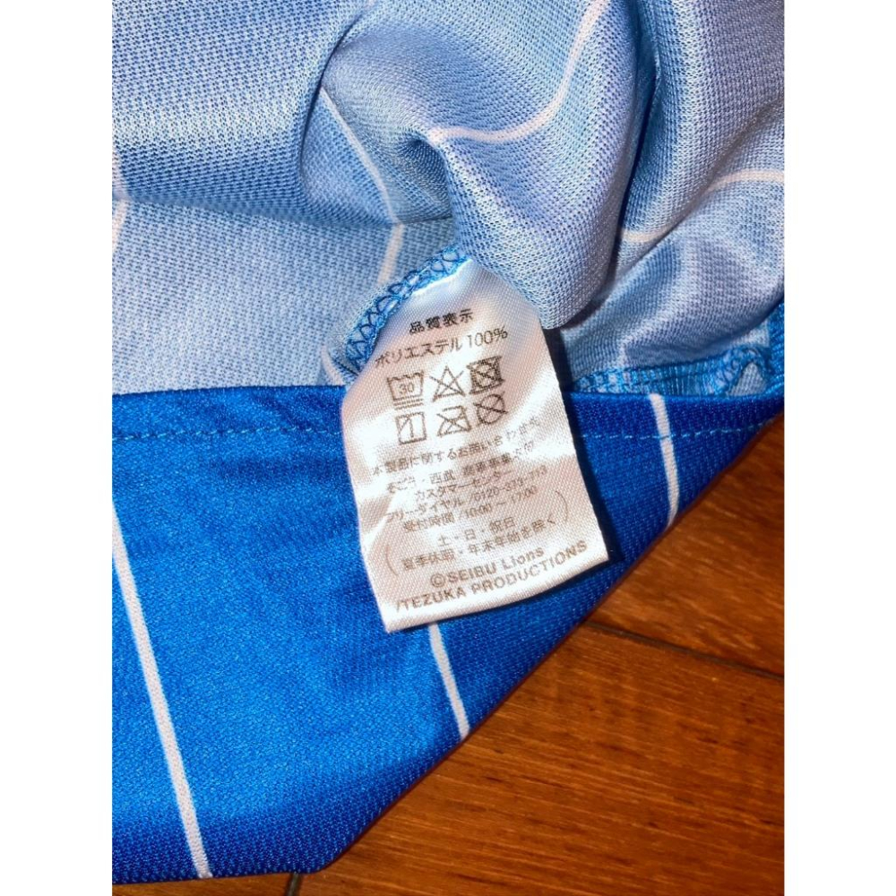 內部流出! 日本職棒 西武獅 2023 蒼空 工作人員 配給球衣 S (罩衫 NPB 棒球 棒壘 天藍 青色 小尺寸)-細節圖8