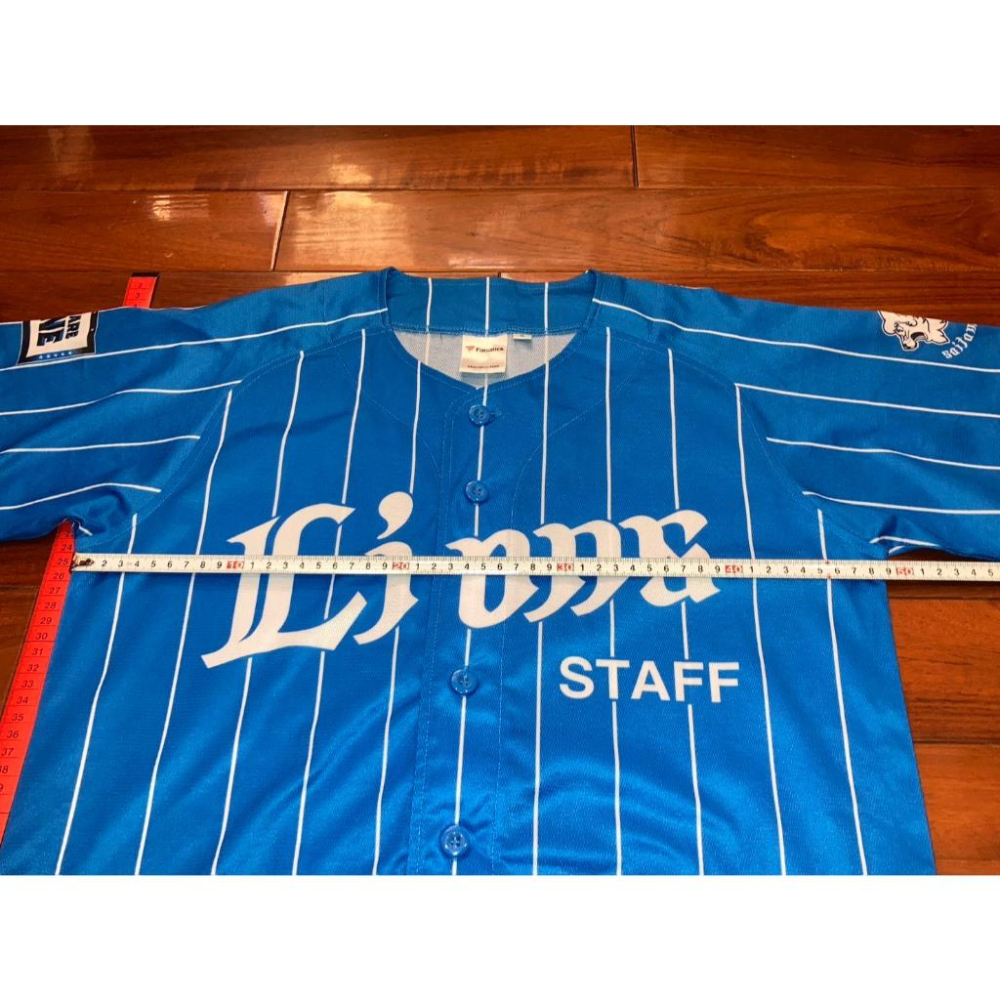 內部流出! 日本職棒 西武獅 2023 蒼空 工作人員 配給球衣 S (罩衫 NPB 棒球 棒壘 天藍 青色 小尺寸)-細節圖9