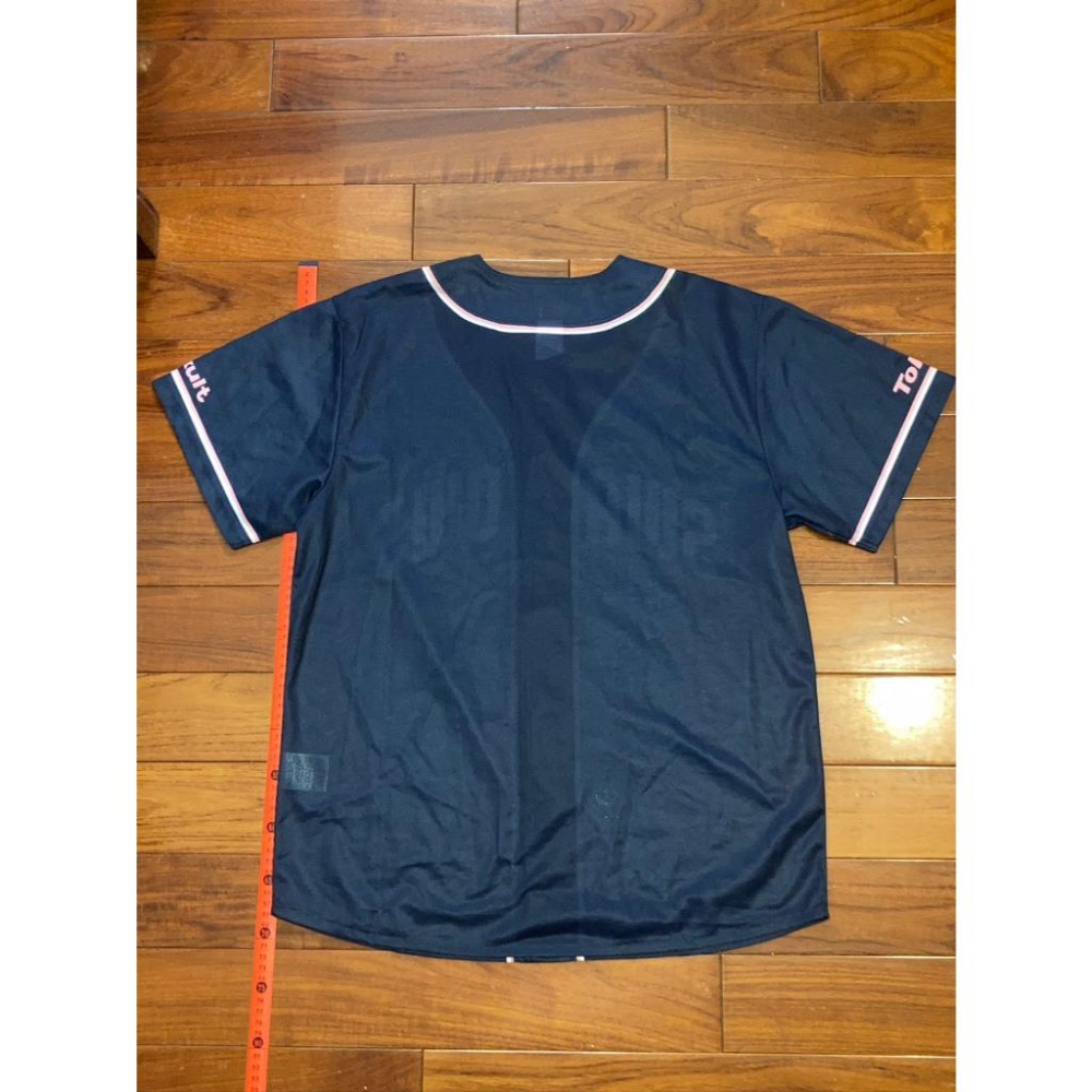 日本職棒 養樂多燕子 2023淑女日 皇家海軍藍 應援球衣 M(罩衫 日職 NPB 東京 棒球 Ladies 女孩 女士-細節圖7