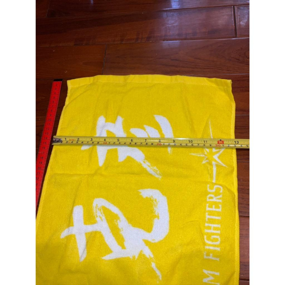日本製 日本職棒 火腿鬥士 公文克彥 手寫印刷 應援毛巾 (NPB 棒球 棒壘 運動 北海道)-細節圖4