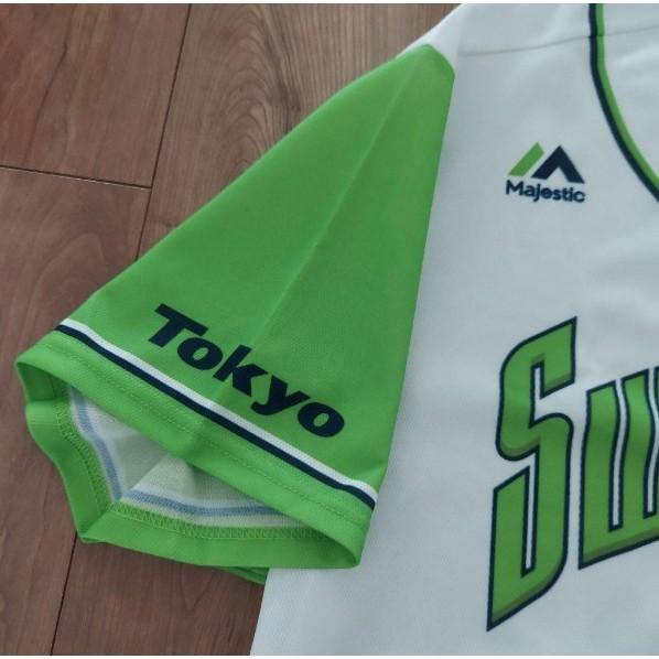 日本職棒 養樂多燕子 2018會員日 CREW DAY 應援球衣 (罩衫 球迷 日職 NPB 東京 棒球 壘球 棒壘)-細節圖5