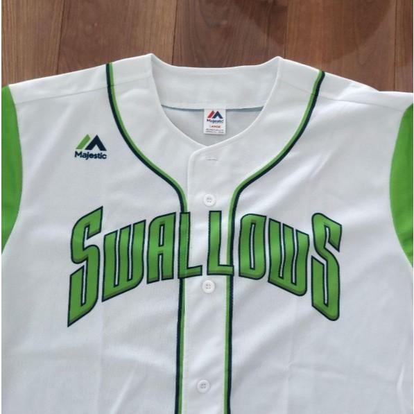 日本職棒 養樂多燕子 2018會員日 CREW DAY 應援球衣 (罩衫 球迷 日職 NPB 東京 棒球 壘球 棒壘)-細節圖7