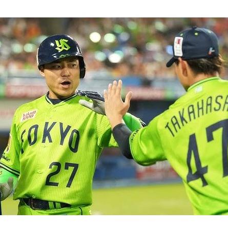 日本職棒 養樂多燕子 2023 東京燕動力 POWER 應援球衣 L(罩衫 球迷 NPB 棒球 壘球 棒壘 燕パワー)-細節圖2