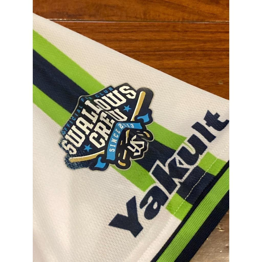 日本職棒 養樂多燕子 2019會員日 CREW DAY 應援球衣 (罩衫 NPB 東京 棒球 壘球 棒壘 小尺寸)-細節圖6