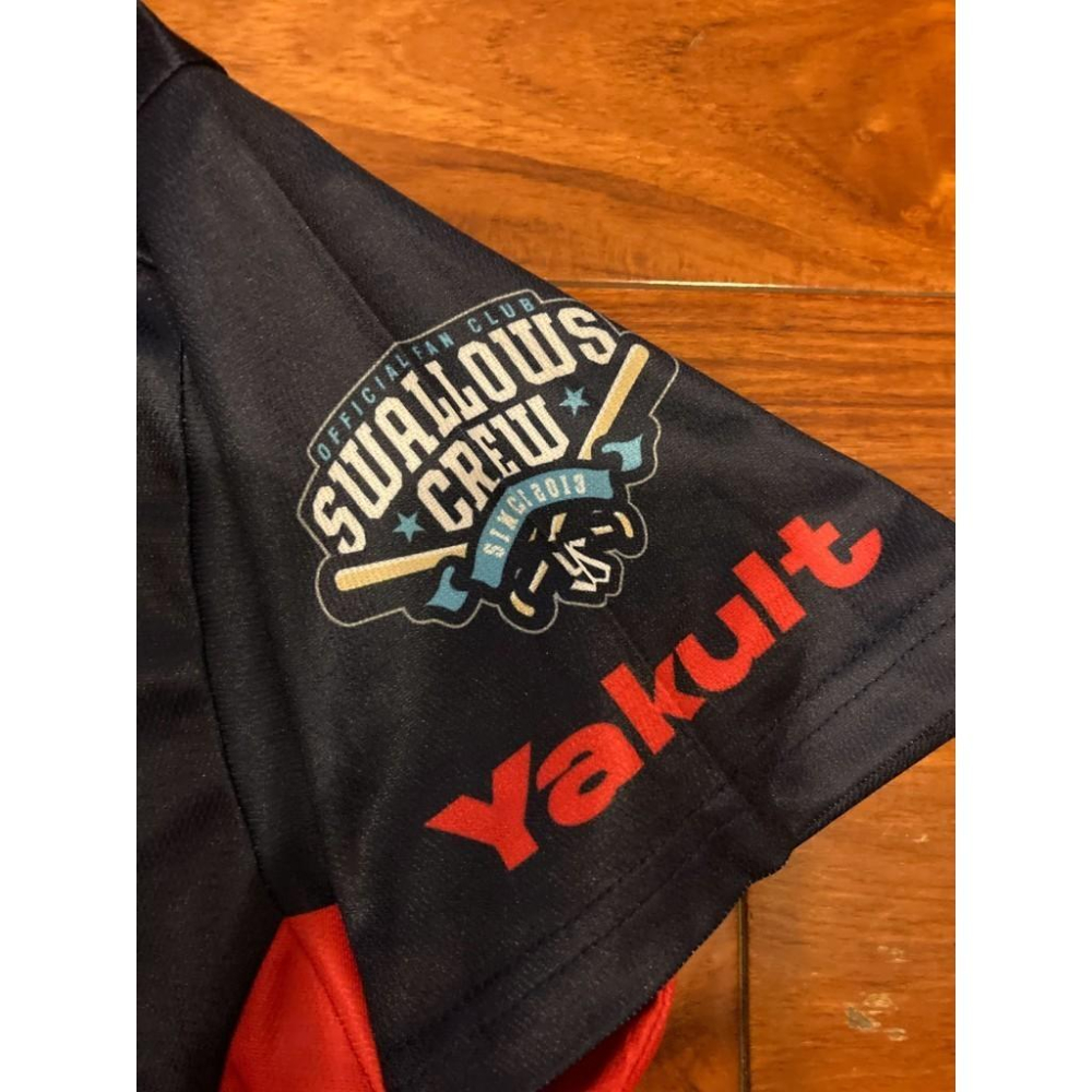 日本職棒 NPB 養樂多燕子 2021 CREW會員限定 應援球衣 M、XL(罩衫 東京 棒球 壘球 棒壘 大尺寸)-細節圖4