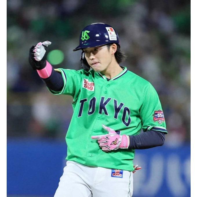 日本職棒 養樂多燕子 2024 東京燕動力 POWER 55周年 應援球衣 L(罩衫 球迷 NPB 棒球 棒壘 燕パワー-細節圖2