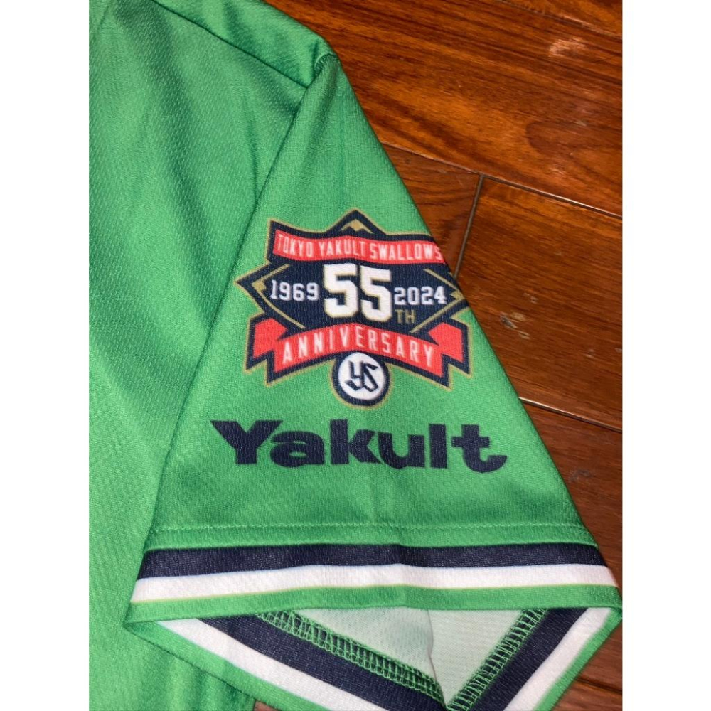 日本職棒 養樂多燕子 2024 東京燕動力 POWER 55周年 應援球衣 L(罩衫 球迷 NPB 棒球 棒壘 燕パワー-細節圖6