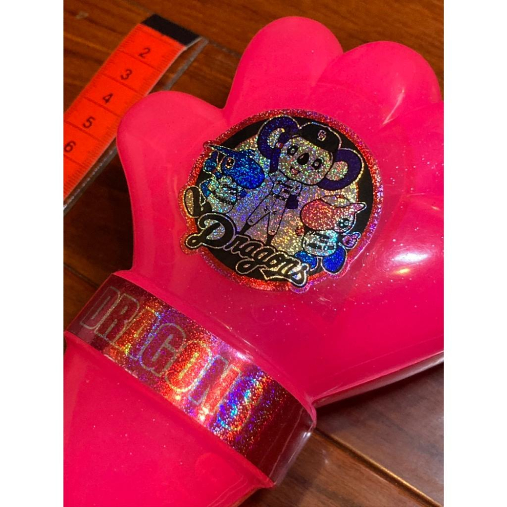 日本職棒 中日龍 桃紅 單手 加油棒/應援棒/拍手器 (球迷 日職 NPB 棒球 棒壘 應援 小尺寸 粉紅)-細節圖2