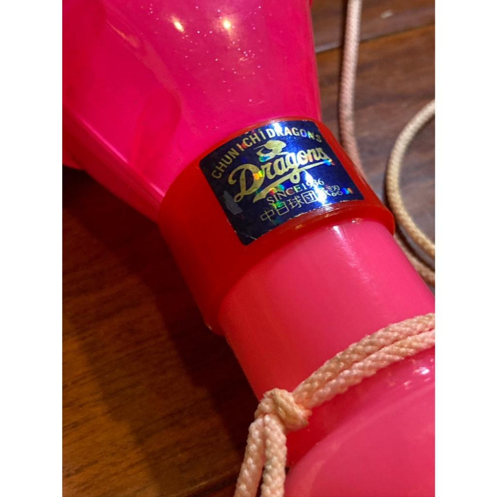 日本職棒 中日龍 桃紅 單手 加油棒/應援棒/拍手器 (球迷 日職 NPB 棒球 棒壘 應援 小尺寸 粉紅)-細節圖3