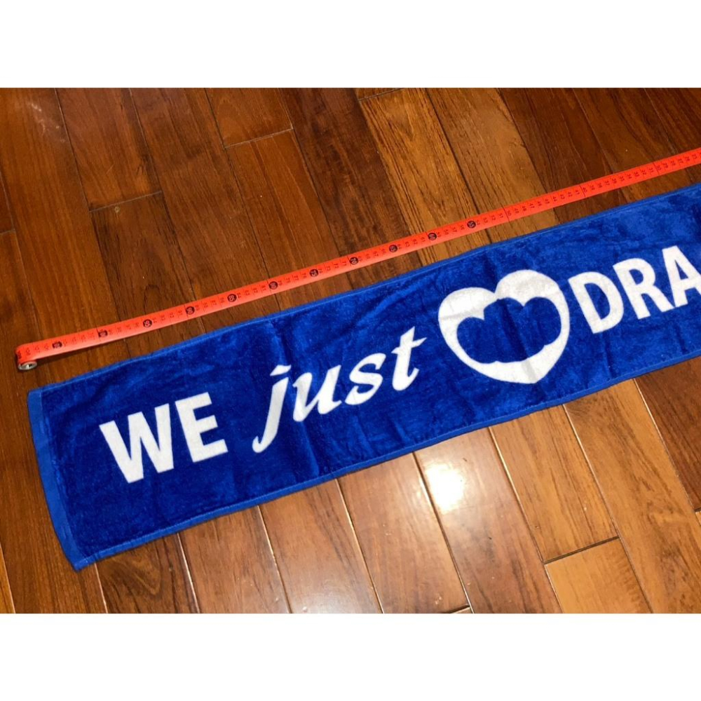 日本職棒 中日龍 2017 開幕戰 ＂WE just LOVE DRAGONS＂ 運動毛巾 (NPB 棒球 應援 圍巾)-細節圖4