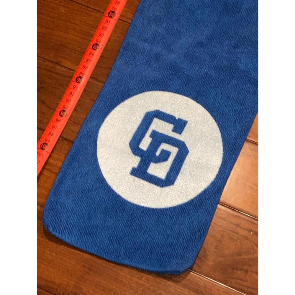 台灣製! asics 日本職棒 中日龍 2016開幕 蓄光/夜光 ＂竜魂燃勝＂ 運動毛巾 (NPB 棒球 應援 龍魂)-細節圖5