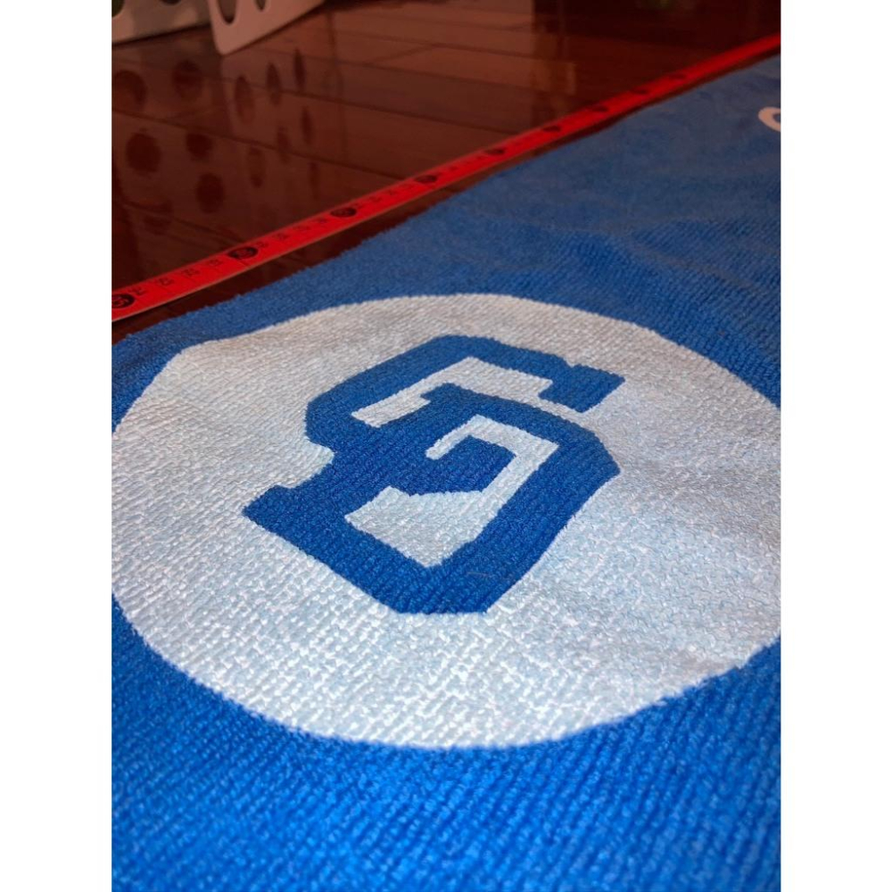 台灣製! asics 日本職棒 中日龍 2016開幕 蓄光/夜光 ＂竜魂燃勝＂ 運動毛巾 (NPB 棒球 應援 龍魂)-細節圖6