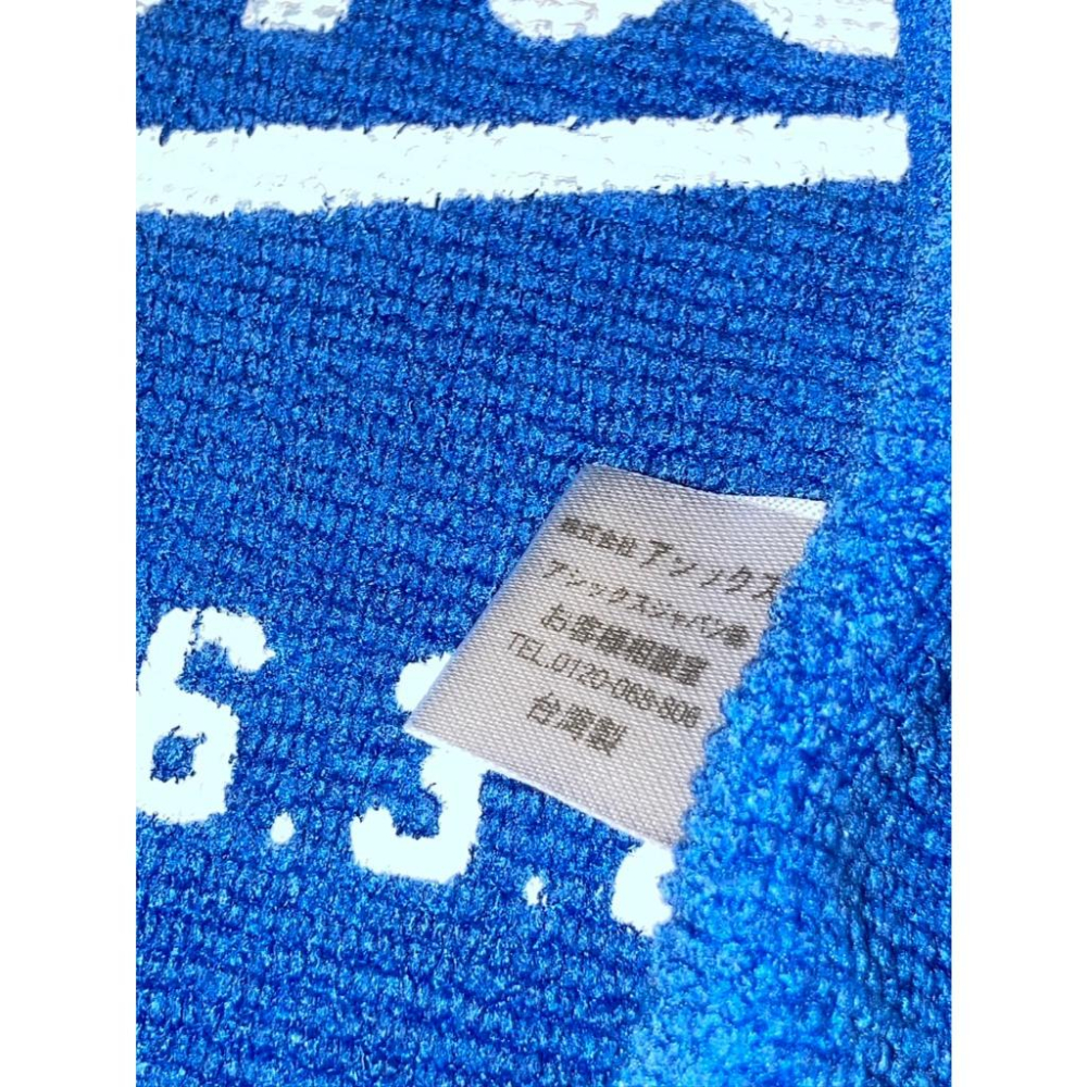 台灣製! asics 日本職棒 中日龍 2016開幕 蓄光/夜光 ＂竜魂燃勝＂ 運動毛巾 (NPB 棒球 應援 龍魂)-細節圖8