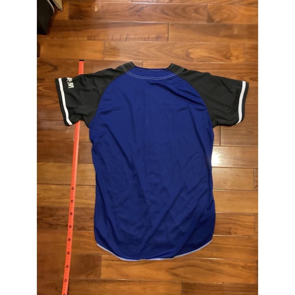 ASICS 日本職棒 中日龍 2015 昇龍 應援球衣 L (罩衫 日職 NPB 棒球 道奇 亞瑟士 昇竜 升龍)-細節圖4