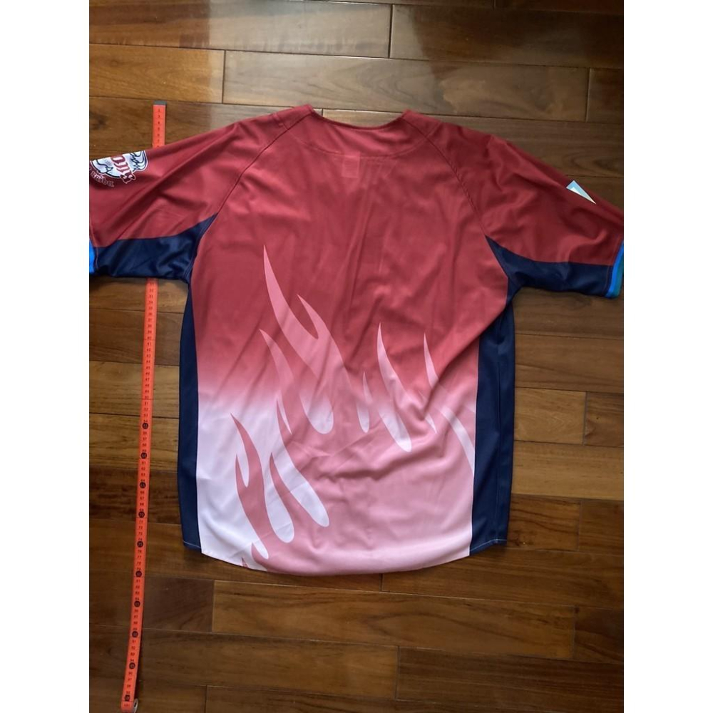 日本職棒 西武獅 2017 炎獅子 主題日 應援球衣 S、L、XL(罩衫 日職 NPB 琦玉 棒球 壘球 棒壘 味全龍)-細節圖5