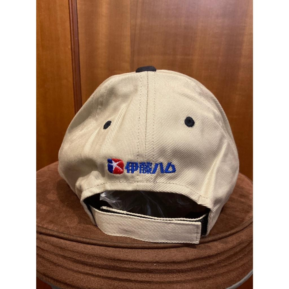 日本職棒 讀賣巨人 全電繡 2000s 伊藤火腿 可調式 棒球帽 58cm(應援 NPB 壘球 棒壘 帽子 刺繡 巨人)-細節圖4
