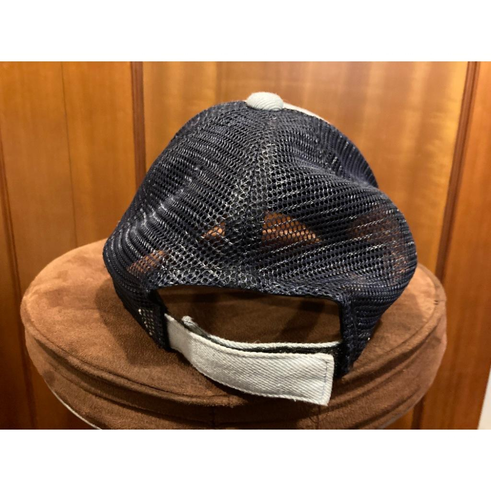 日本職棒 讀賣巨人 刺繡 淺牛仔藍灰 可調式 棒球帽 55cm (應援 NPB 壘球 棒壘 帽子 電繡 網帽 巨人)-細節圖4