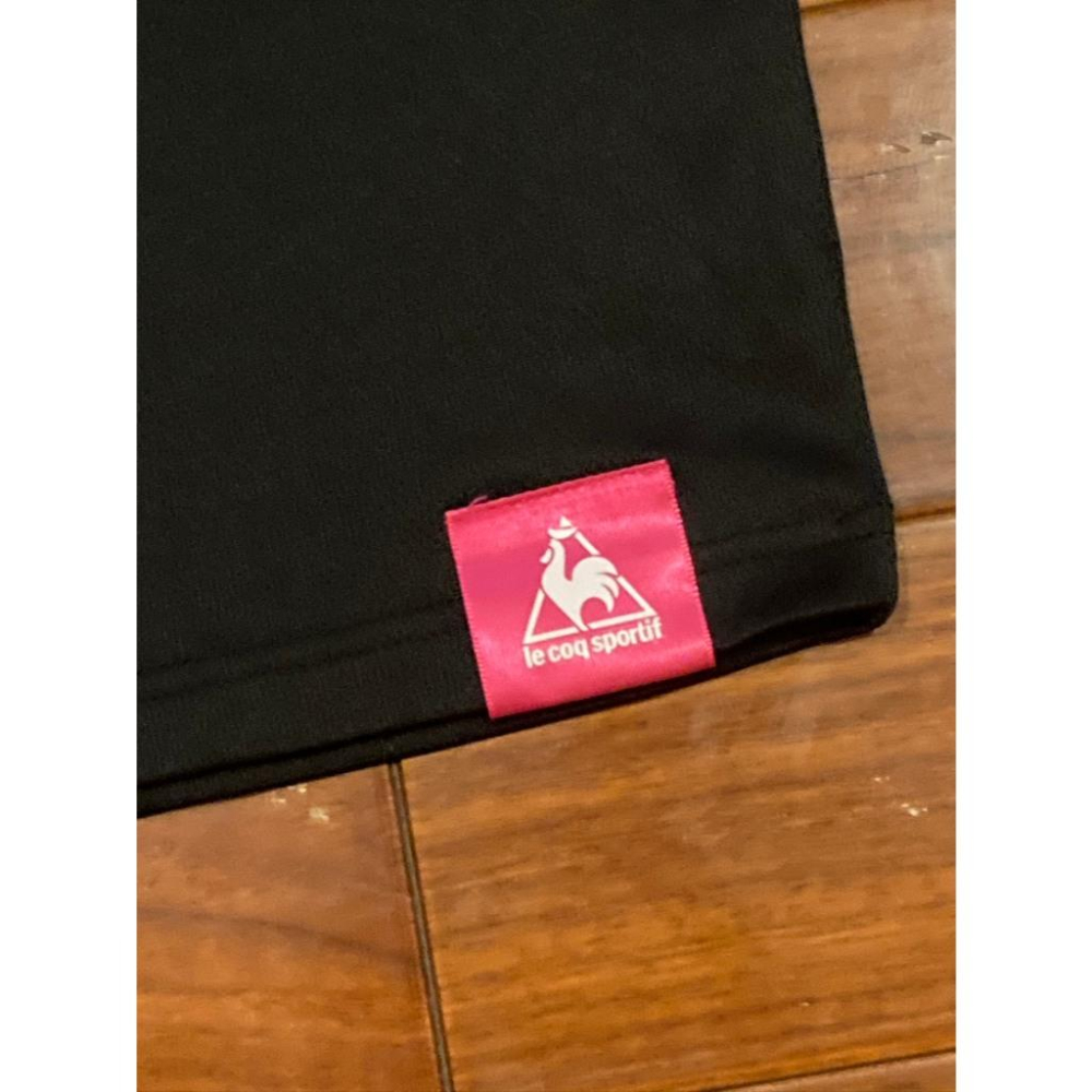 法國公雞 le coq sportif 素面 排汗 練習衣 (運動 短T 棒球 棒壘 排球 羽球 足球 短T 上衣)-細節圖2