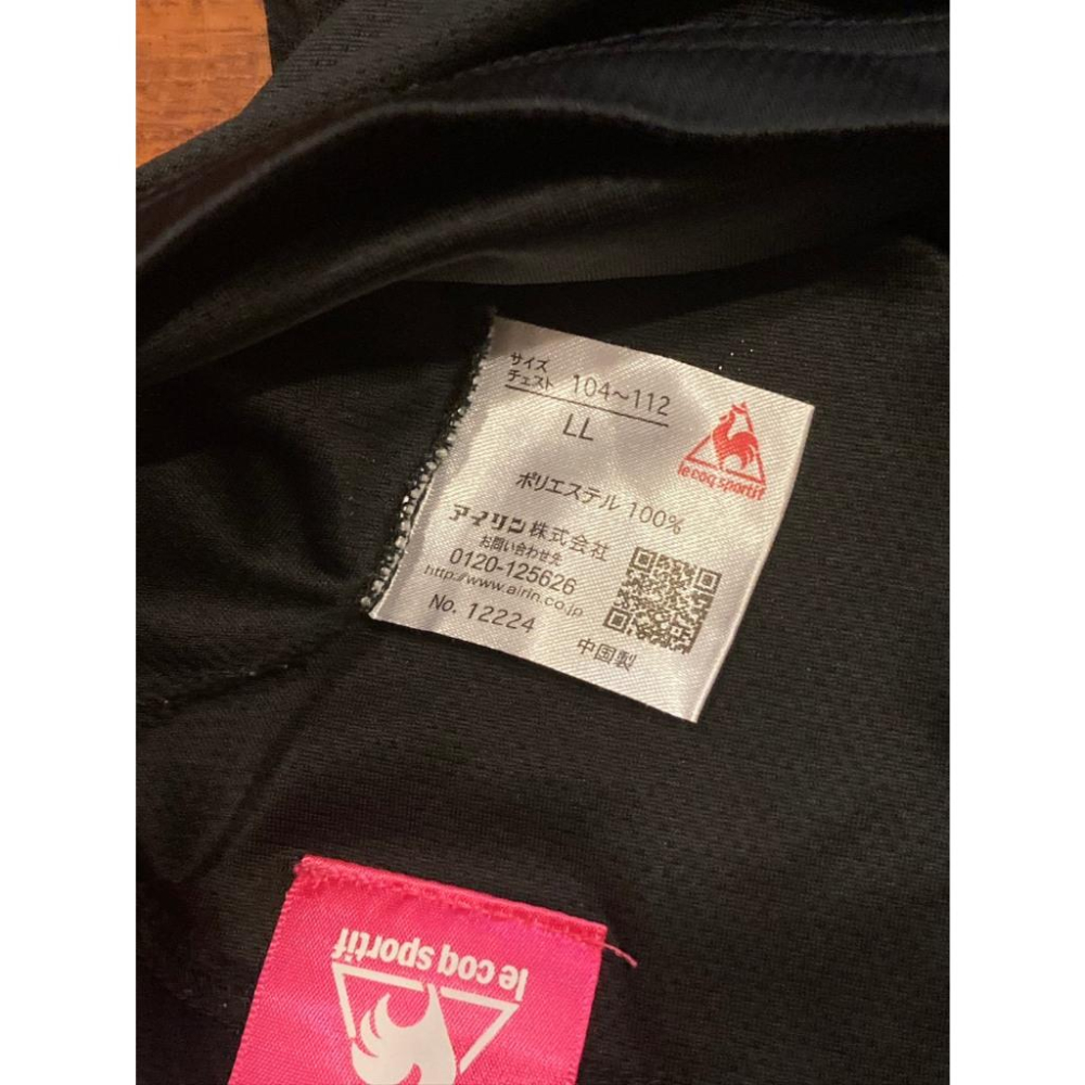 法國公雞 le coq sportif 素面 排汗 練習衣 (運動 短T 棒球 棒壘 排球 羽球 足球 短T 上衣)-細節圖4