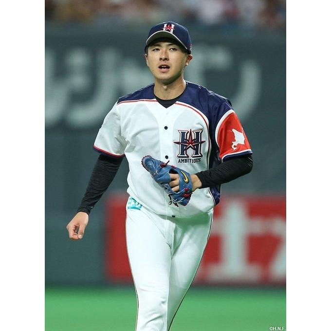 日本職棒 火腿鬥士 2018 壯志雄心 be AMBITIOUS 應援球衣 L(罩衫 日職 NPB 北海道 棒球 棒壘)-細節圖2