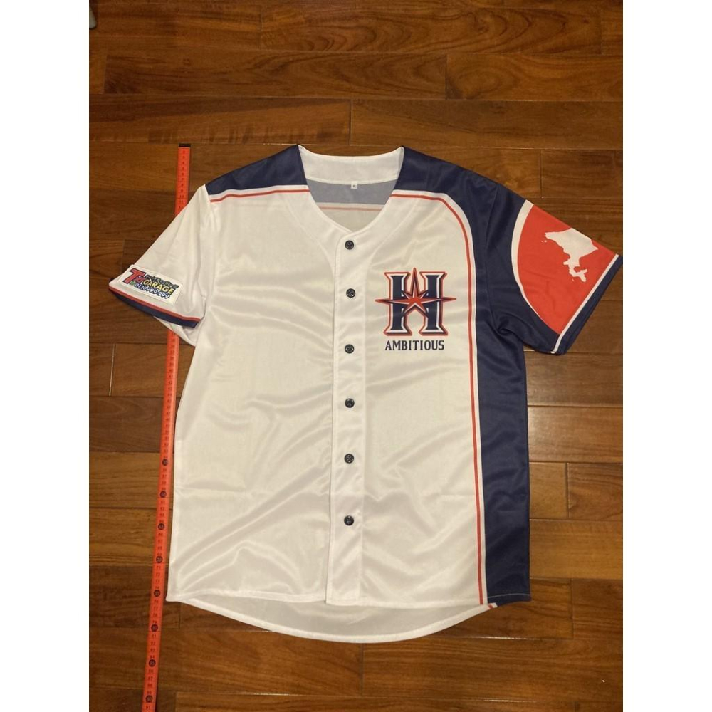 日本職棒 火腿鬥士 2018 壯志雄心 be AMBITIOUS 應援球衣 L(罩衫 日職 NPB 北海道 棒球 棒壘)-細節圖9