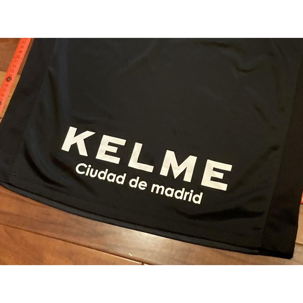 KELME 黃黑藍 拼接 排汗上衣/練習衣 XL (運動 短袖 短T 西班牙 卡爾美 足球 棒壘 棒球 網球 羽球)-細節圖5