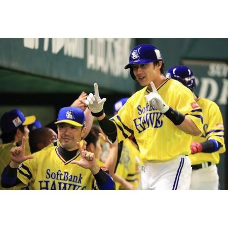 日本職棒 軟銀鷹 2020 鷹之祭典 黃色+白條紋 應援球衣 S、L (罩衫 NPB 棒球 棒壘 小尺寸 中信兄弟)-細節圖2