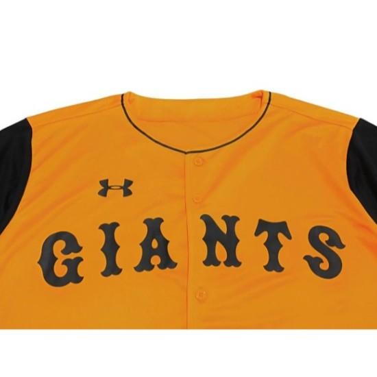 日本職棒 讀賣巨人 UA 2018橙魂 應援球衣 (罩衫 日職 NPB 棒球 棒壘 Under Armour 巨人)-細節圖5