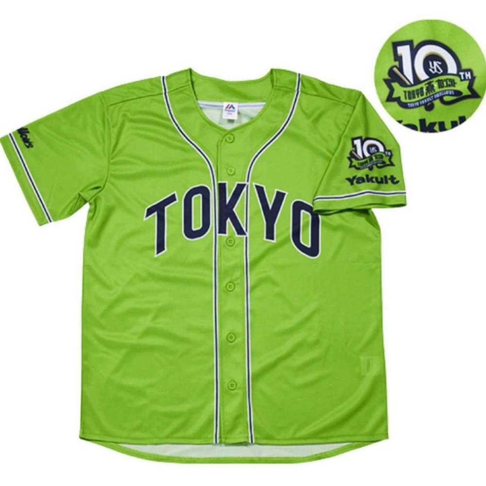 日本職棒 養樂多燕子 2022 東京燕動力 POWER 10周年 球衣 (罩衫 球迷 日職 NPB 棒球 棒壘 燕パワー-細節圖4