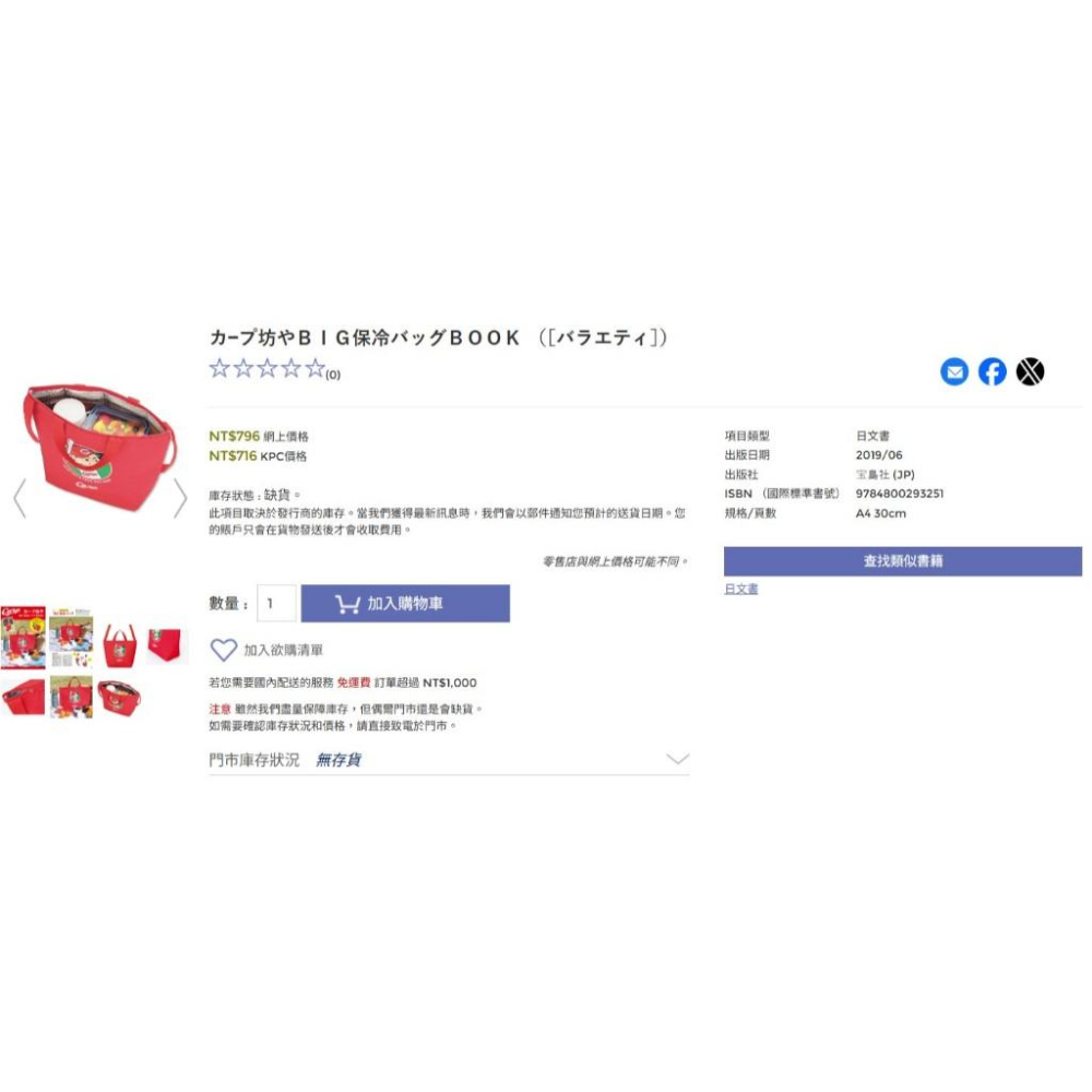 日本職棒 廣島鯉魚 2019 男孩隊徽 手提+側背兩用 保冷袋 (包包 NPB 棒球 棒壘 保冰 單肩 手提包 購物袋)-細節圖4