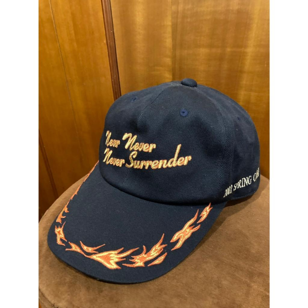 日本製 阪神虎 刺繡 2002年 春訓 可調式 棒球帽 (電繡 應援 日職 NPB 棒球 壘球 棒壘 古著 日本職棒)-細節圖2