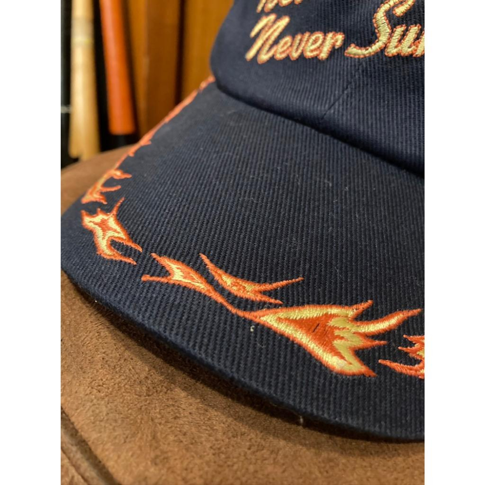 日本製 阪神虎 刺繡 2002年 春訓 可調式 棒球帽 (電繡 應援 日職 NPB 棒球 壘球 棒壘 古著 日本職棒)-細節圖3