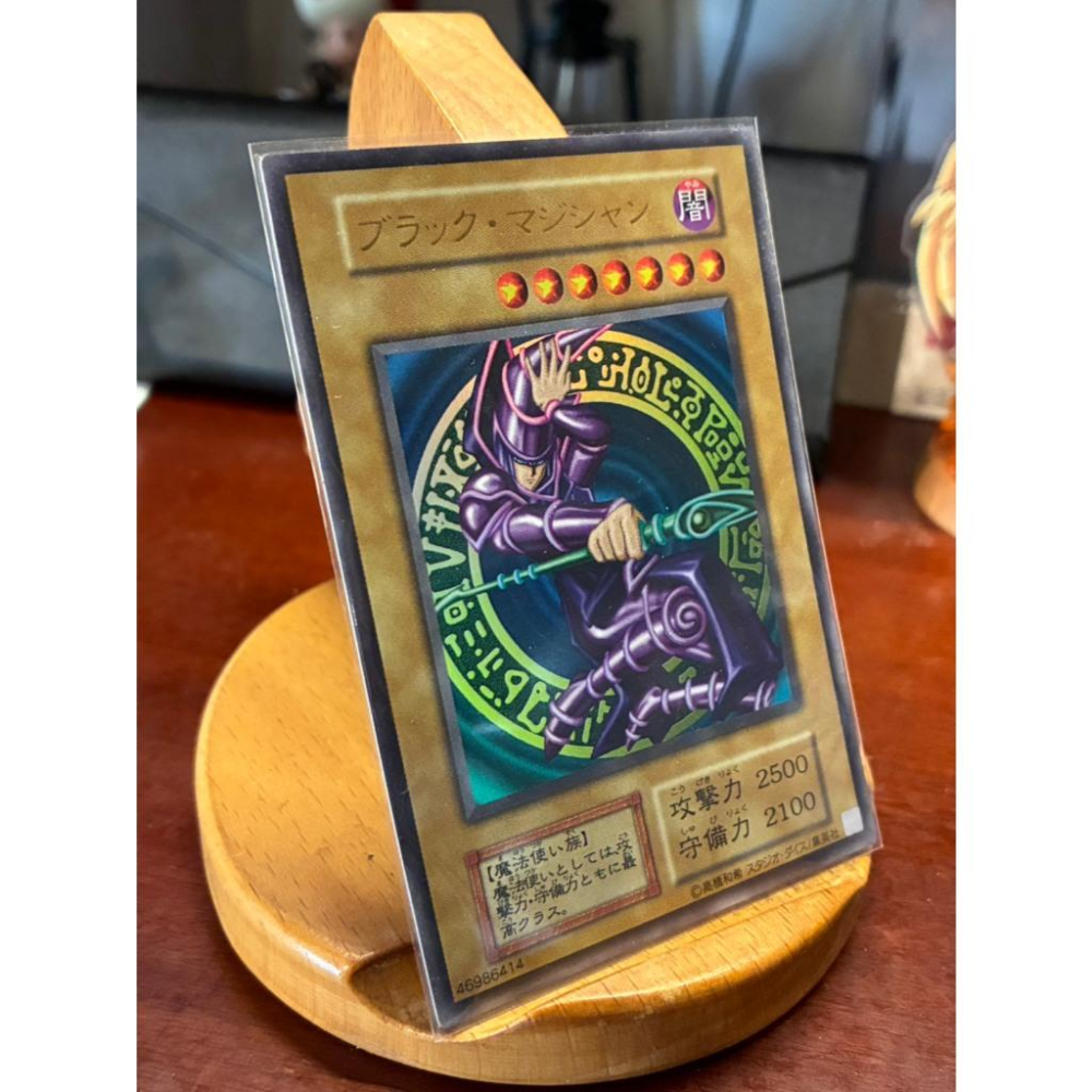 遊戲王 無標 復刻卡 VOL-2 黑魔導 (金亮) 20週年 初代 闇遊戲-細節圖2