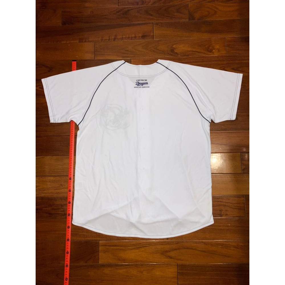 日本職棒 中日龍 2013 會員限定 刺繡 龍 動畫風格 應援球衣 S、L(罩衫 日職 NPB 棒球 棒壘 電繡 昇龍)-細節圖3