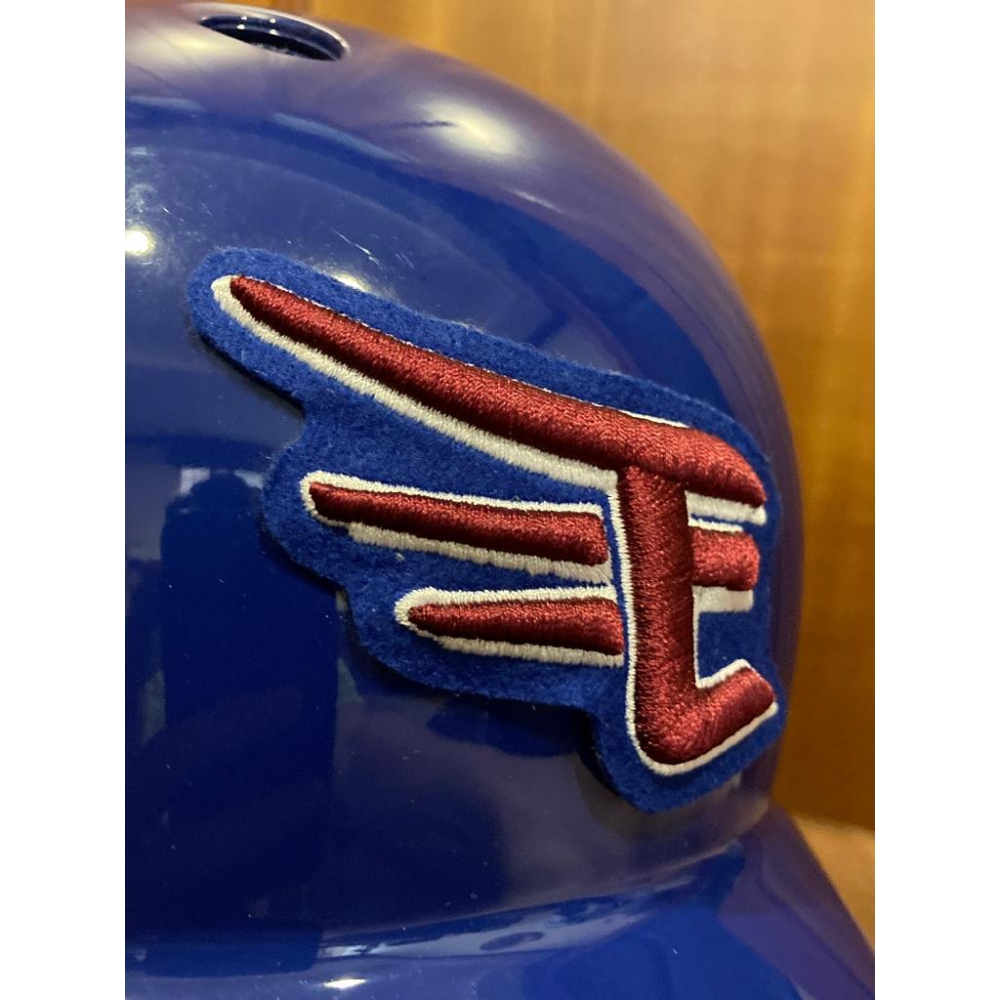 球員版/支給品 東北樂天金鷲 2022 東北藍 主題日 單耳 打擊頭盔 M 左打 (日本職棒 棒球 棒壘 電繡 NPB)-細節圖4