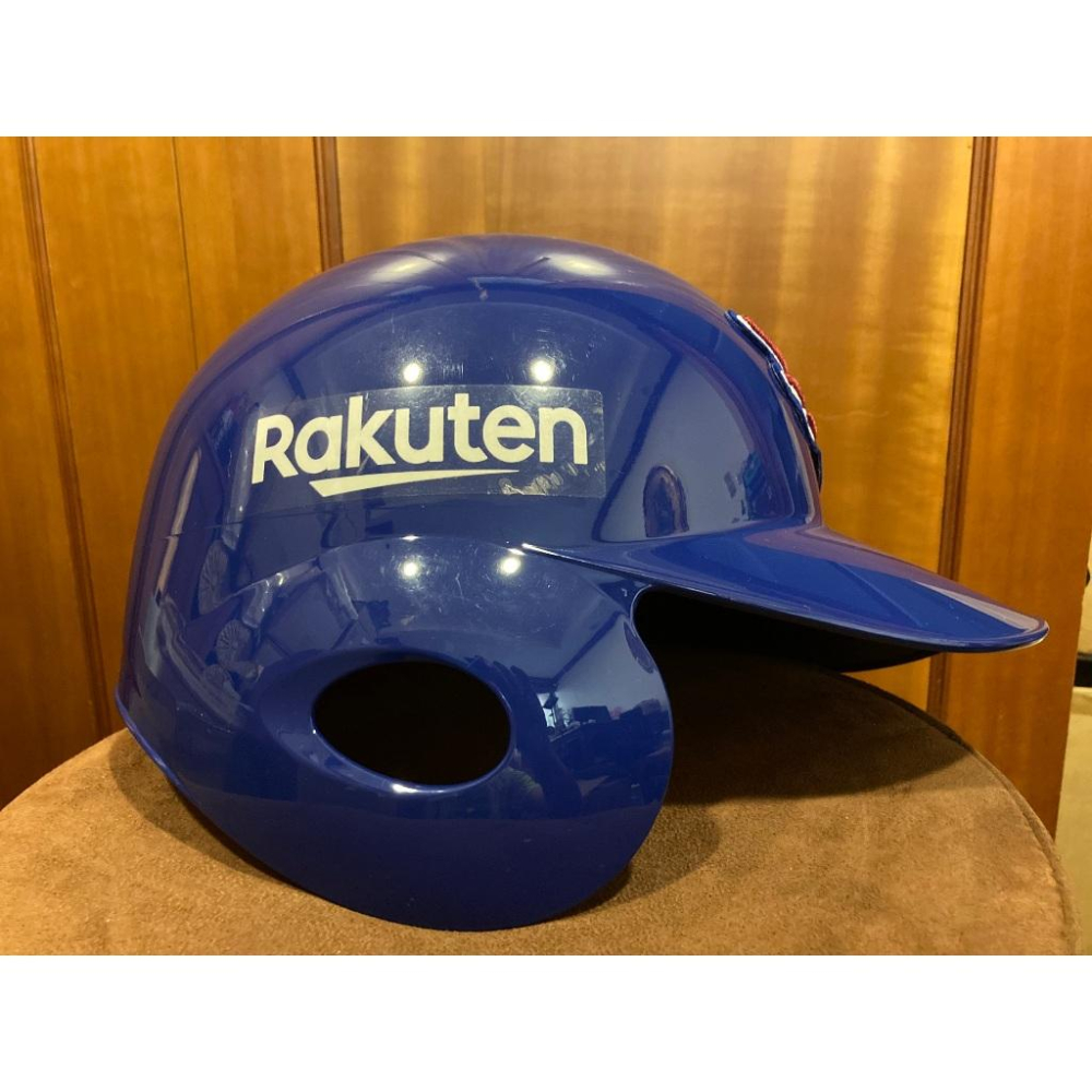 球員版/支給品 東北樂天金鷲 2022 東北藍 主題日 單耳 打擊頭盔 M 左打 (日本職棒 棒球 棒壘 電繡 NPB)-細節圖7