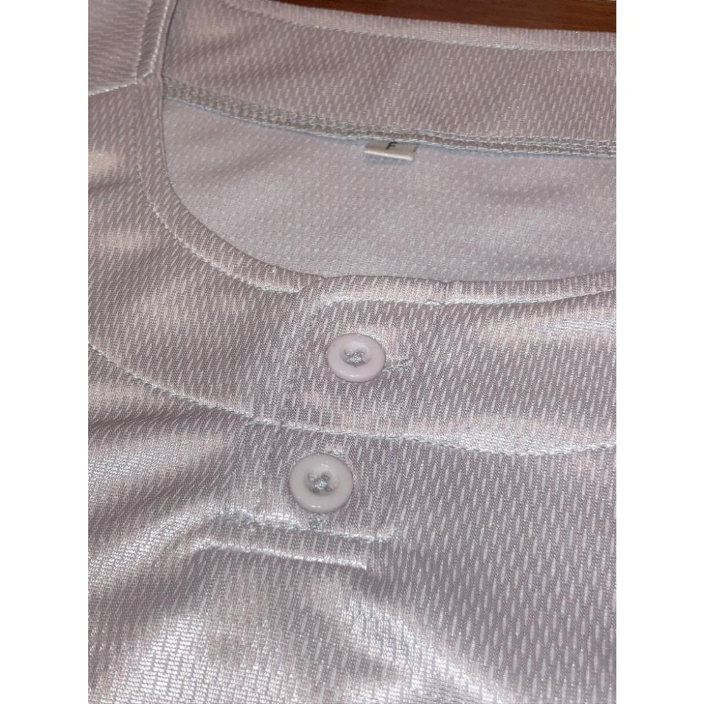 日本職棒 歐力士猛牛 會員限定 銀灰色 排汗練習衣 L (球衣 NPB 棒球 壘球 棒壘 運動 短T 上衣)-細節圖5