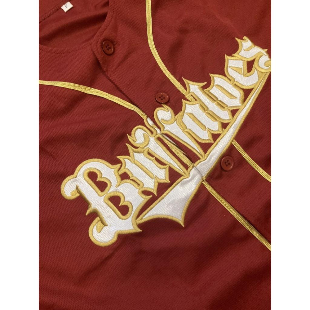 日本職棒 歐力士猛牛 電繡款 2012 大阪夏之陣 金邊+銀字款 應援球衣 L (罩衫 日職 NPB 棒球 棒壘 刺繡)-細節圖2